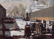 George Wesley Bellows Docker oil painting reproduction